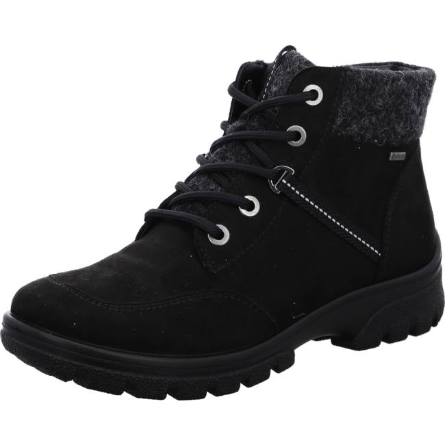 Black Ara Shoes Ankle Saas-fee Women\'s Boots | ARA824NQT