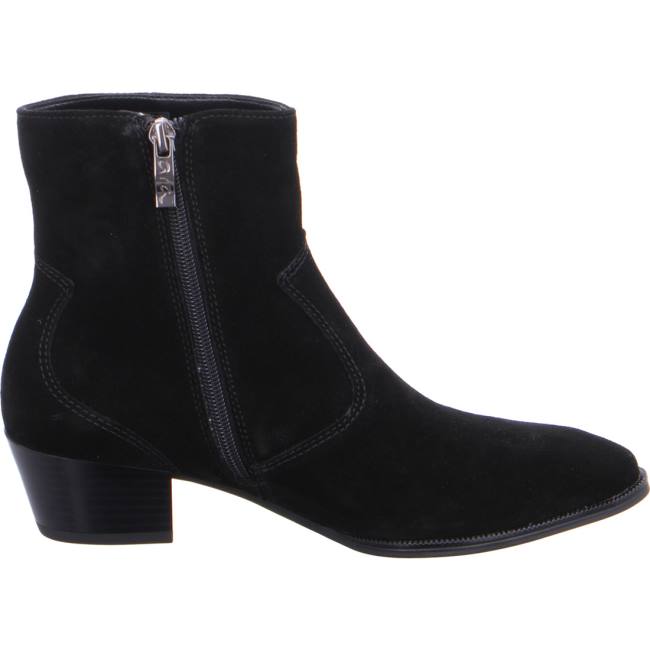 Black Ara Shoes Ankle Tombstone Women's Boots | ARA180JSX