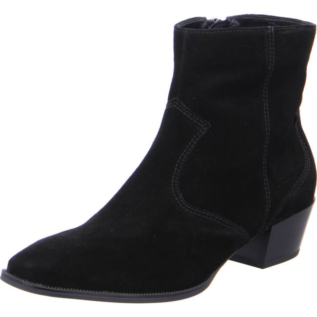 Black Ara Shoes Ankle Tombstone Women\'s Boots | ARA180JSX