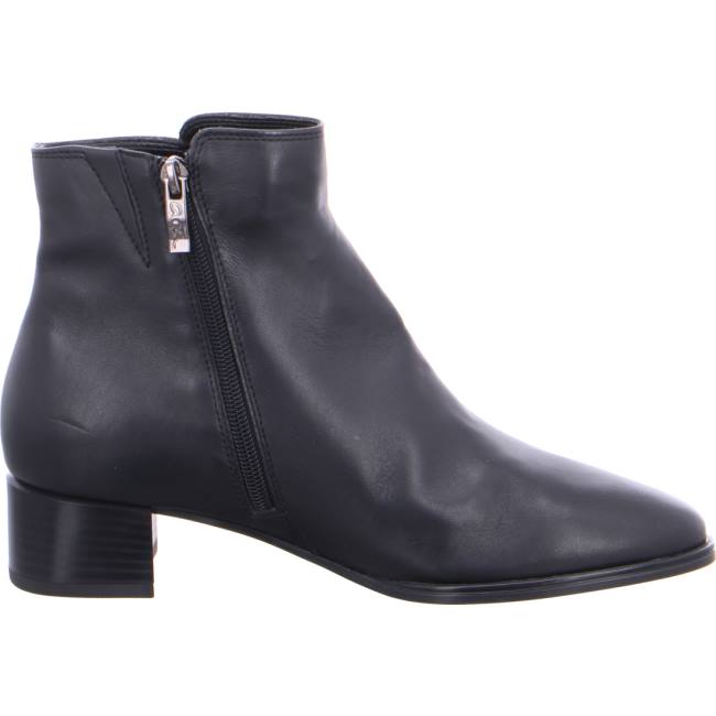 Black Ara Shoes Ankle Vicenza Women's Boots | ARA572LXG