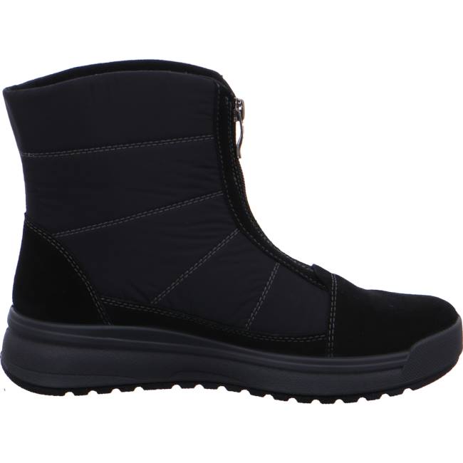 Black Ara Shoes Aspen Women's Boots | ARA821CMI