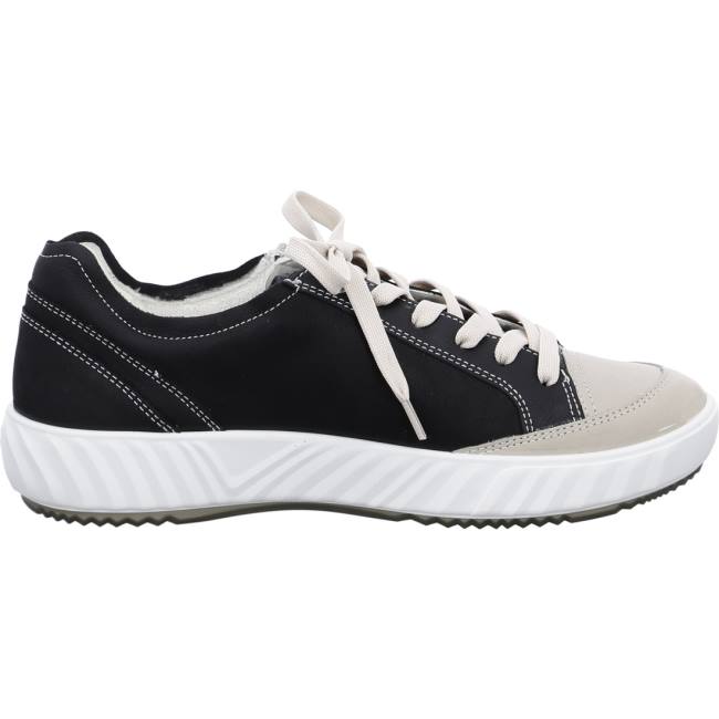 Black Ara Shoes Avio Women's Sneakers | ARA941QIE