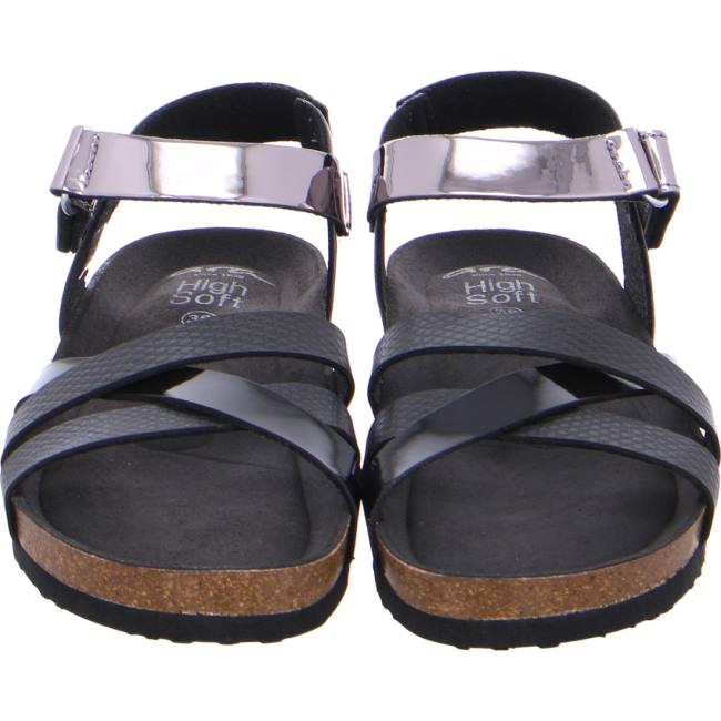 Black Ara Shoes Bali Women's Sandals | ARA294NBR