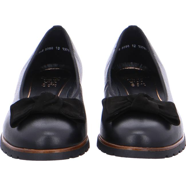 Black Ara Shoes Ballet Pumps Bari-sport Women's Ballerina | ARA435YXD