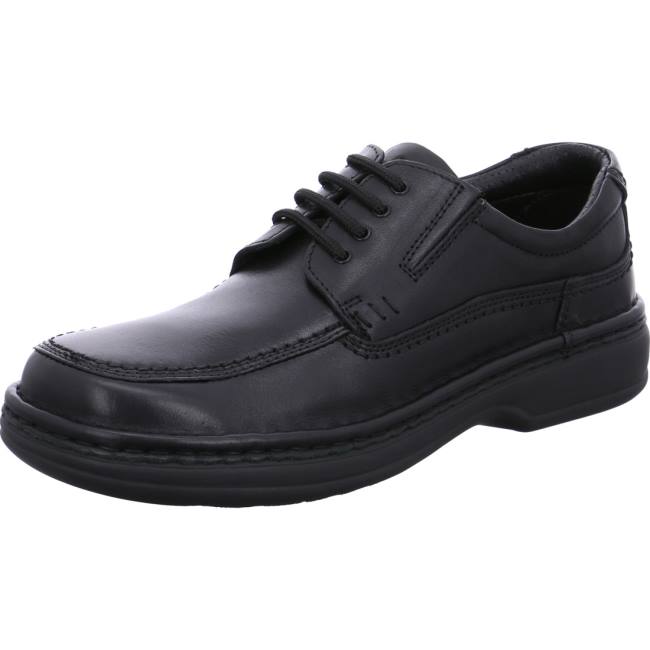 Black Ara Shoes Ben Men\'s Lace Up Shoes | ARA342HSN