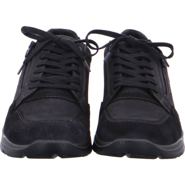 Black Ara Shoes Benjo Men's Sneakers | ARA094WGQ