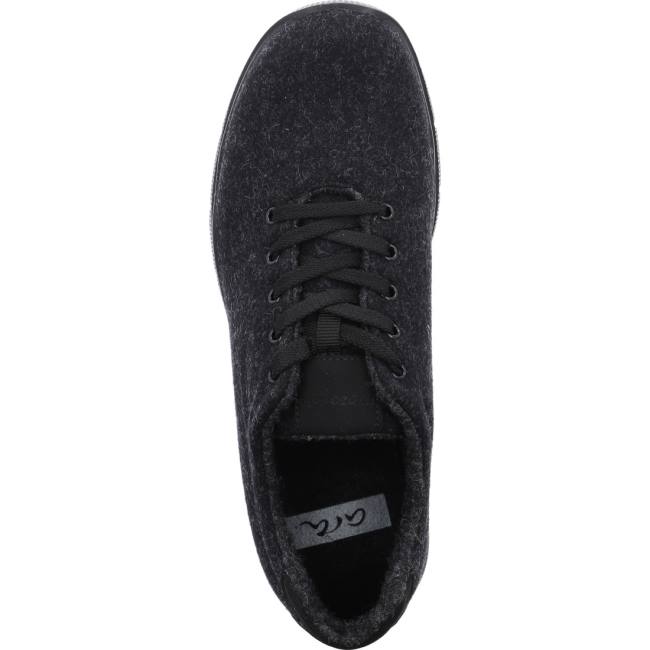 Black Ara Shoes Benjo Men's Sneakers | ARA251IZY