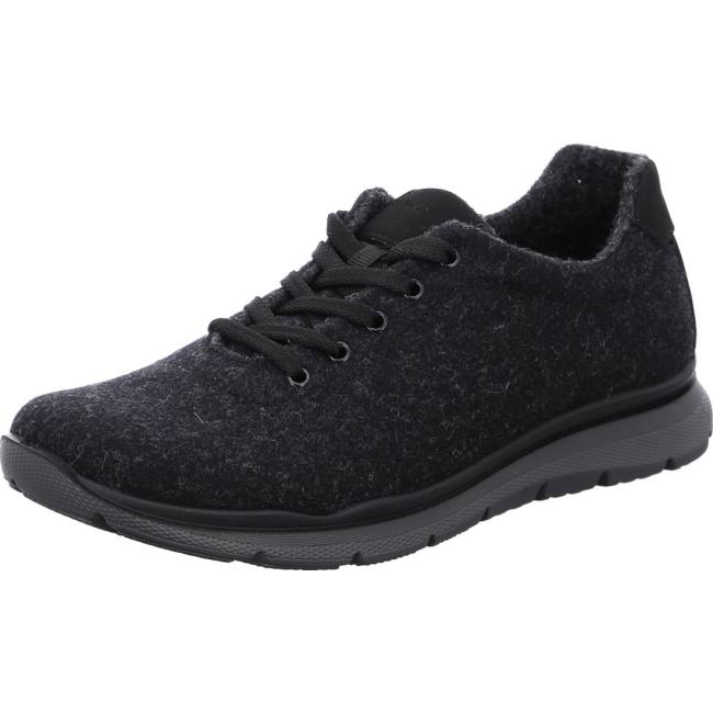 Black Ara Shoes Benjo Men\'s Sneakers | ARA251IZY