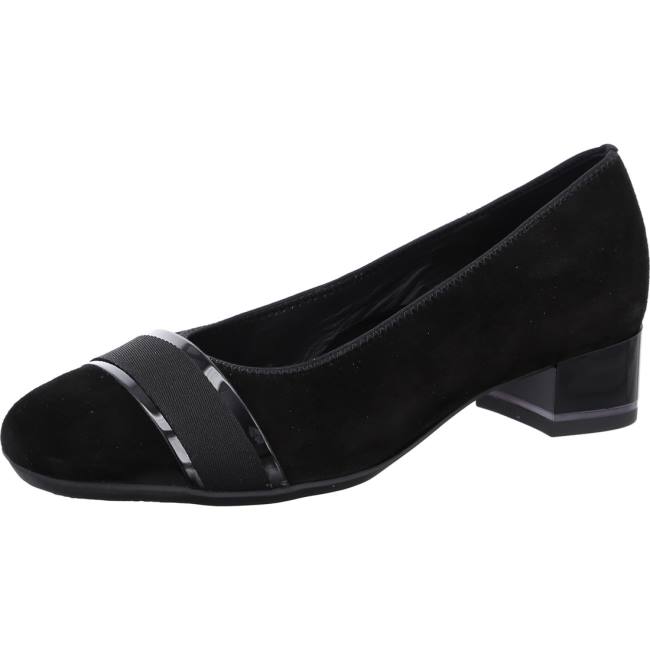 Black Ara Shoes Court Shoes Graz Women\'s Pumps | ARA065QEX