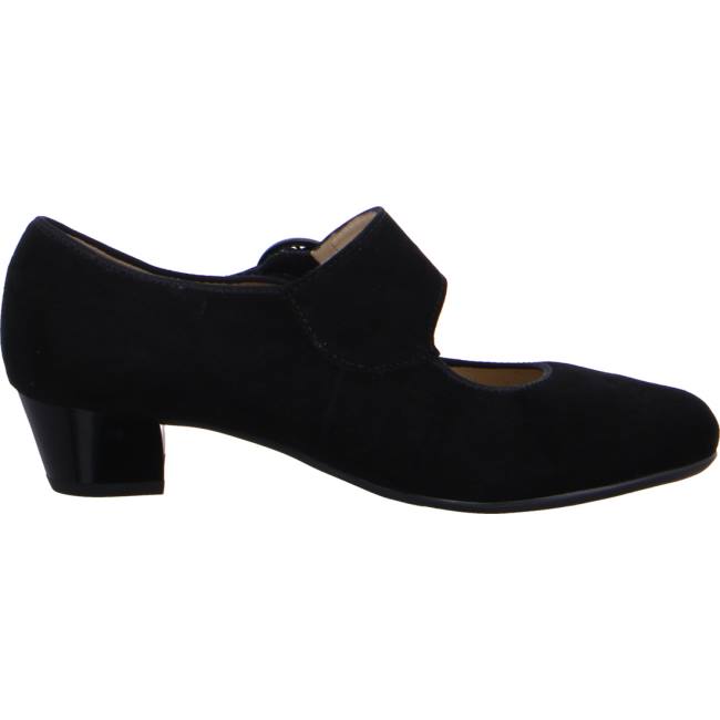 Black Ara Shoes Courts Catania Women's Pumps | ARA135VDO