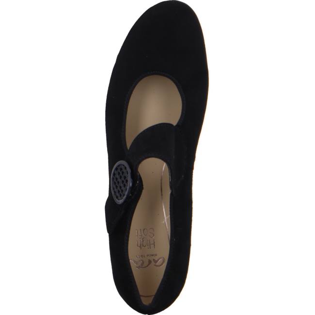 Black Ara Shoes Courts Catania Women's Pumps | ARA135VDO