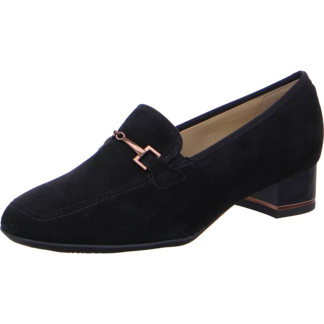 Black Ara Shoes Courts Graz Women\'s Pumps | ARA549UFB