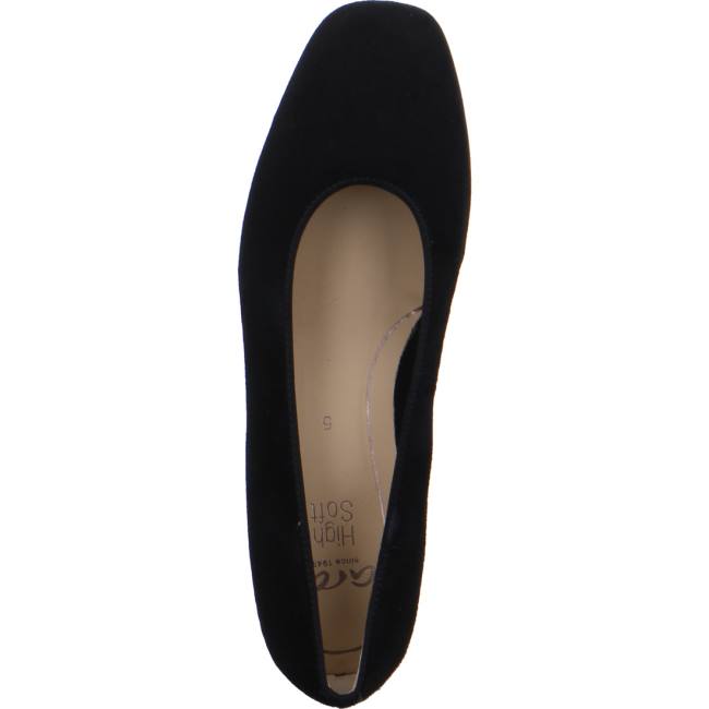 Black Ara Shoes Courts Graz Women's Pumps | ARA639WPO