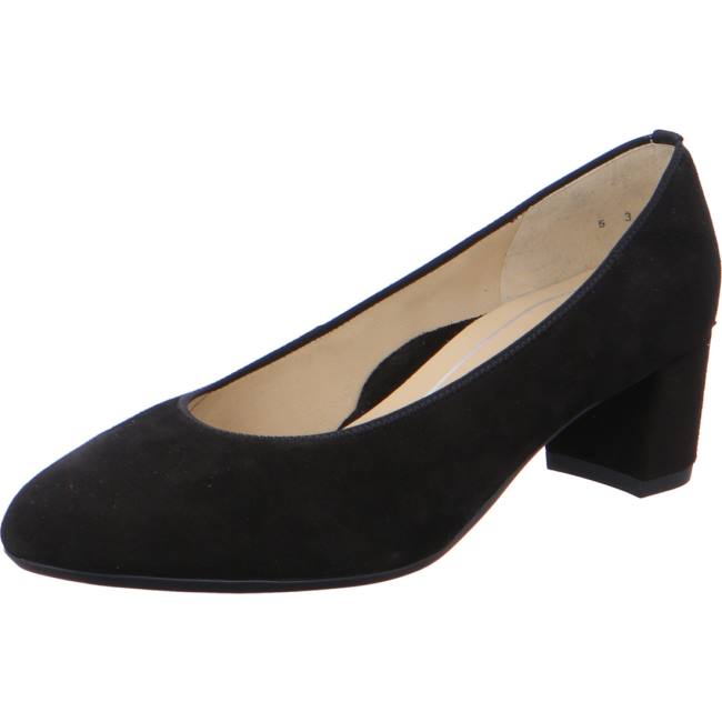 Black Ara Shoes Courts Knokke Women\'s Pumps | ARA479KJX