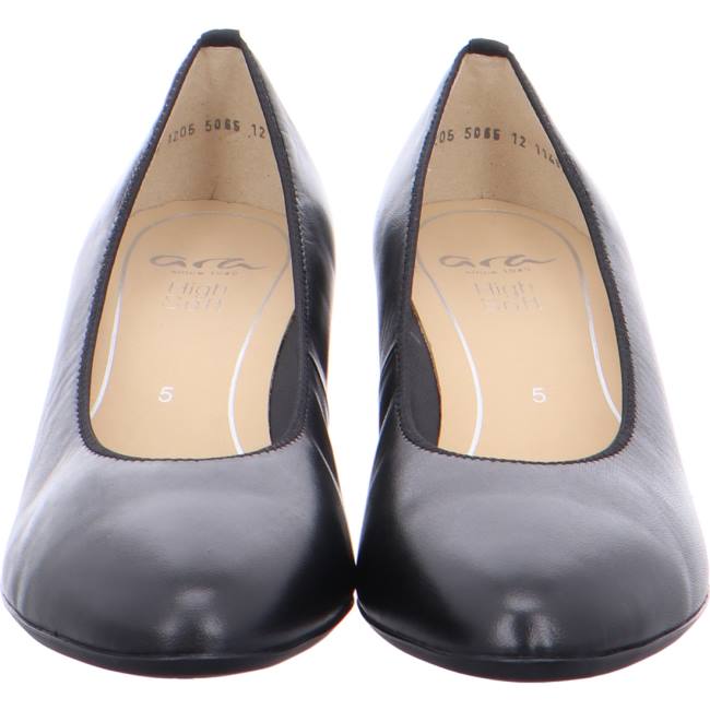 Black Ara Shoes Courts Knokke Women's Pumps | ARA643KIL