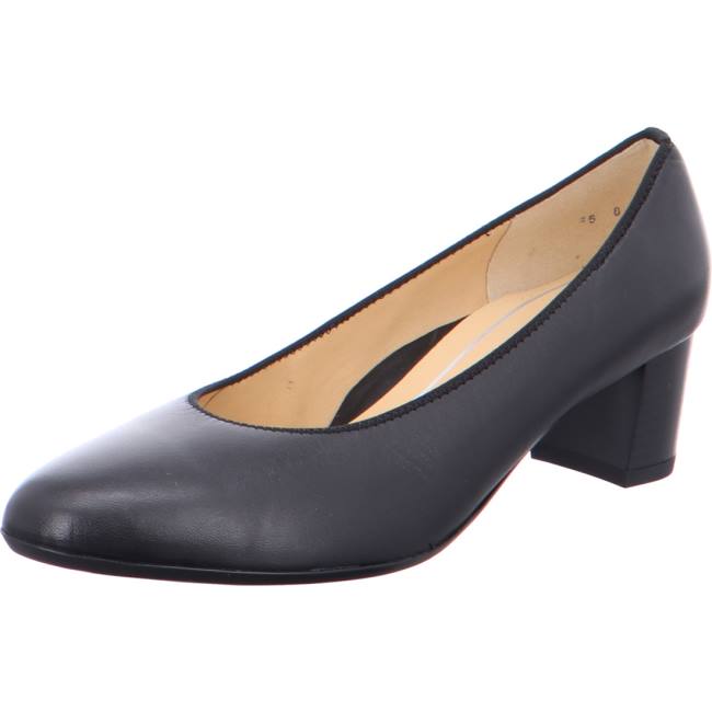 Black Ara Shoes Courts Knokke Women\'s Pumps | ARA643KIL