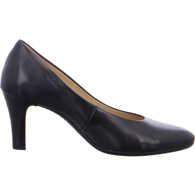 Black Ara Shoes Courts Marseille Women's Pumps | ARA047JUG