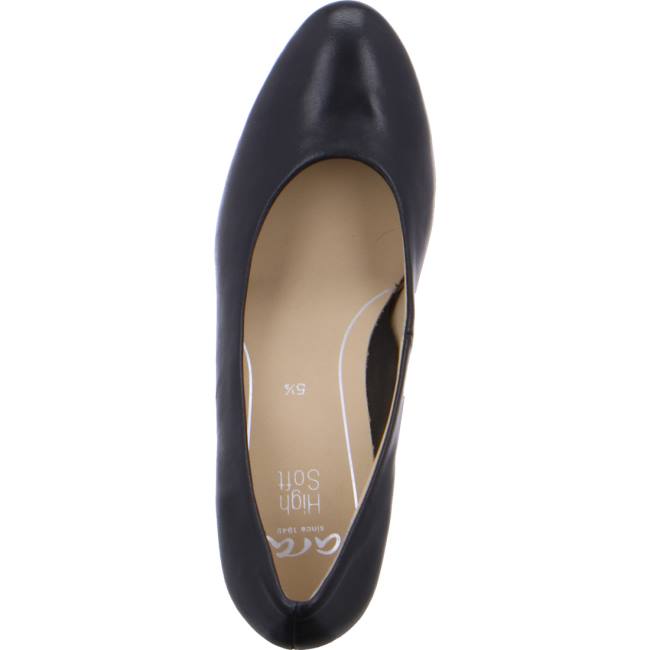 Black Ara Shoes Courts Marseille Women's Pumps | ARA047JUG