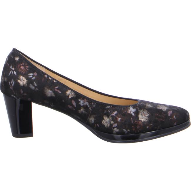 Black Ara Shoes Courts Orly Women's Pumps | ARA281BAC