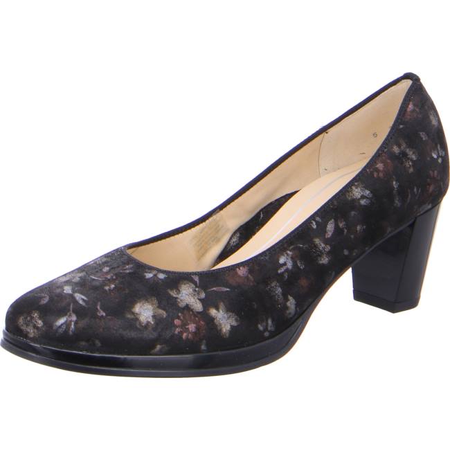 Black Ara Shoes Courts Orly Women\'s Pumps | ARA281BAC