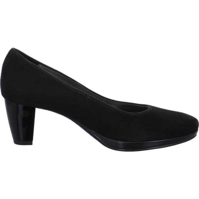 Black Ara Shoes Courts Toulouse Women's Pumps | ARA659BNC