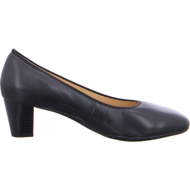 Black Ara Shoes Courts Verona Balck Women's Pumps | ARA302DGE