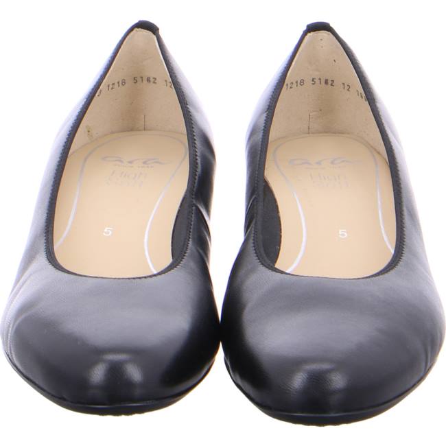 Black Ara Shoes Courts Vicenza Women's Pumps | ARA483PSW