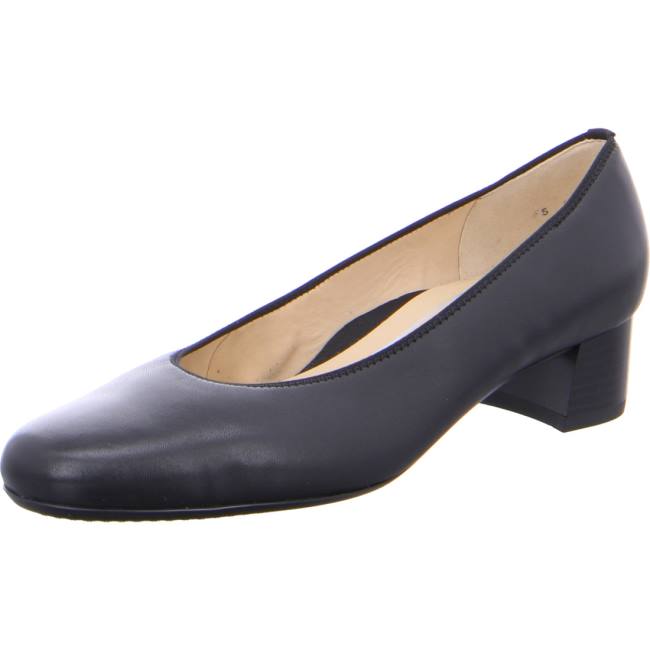 Black Ara Shoes Courts Vicenza Women\'s Pumps | ARA483PSW