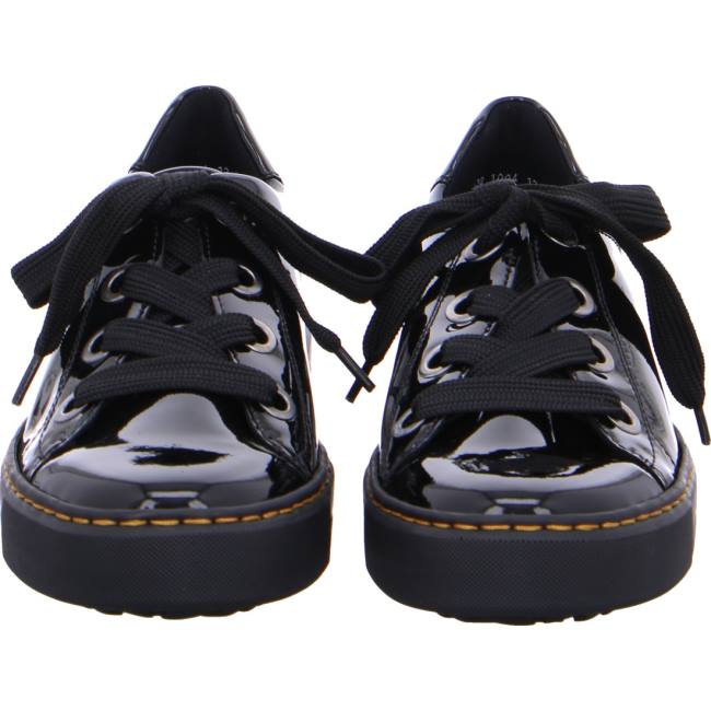 Black Ara Shoes Courtyard Women's Sneakers | ARA052WAR