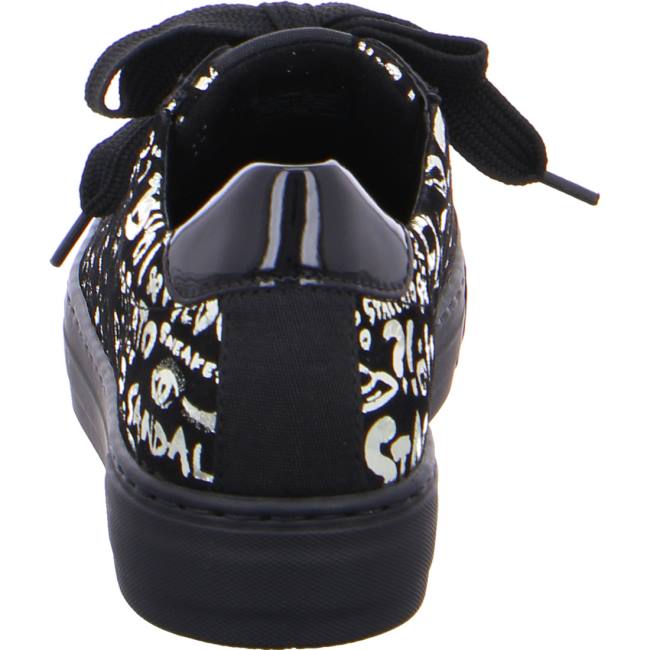 Black Ara Shoes Courtyard Women's Sneakers | ARA472HMF