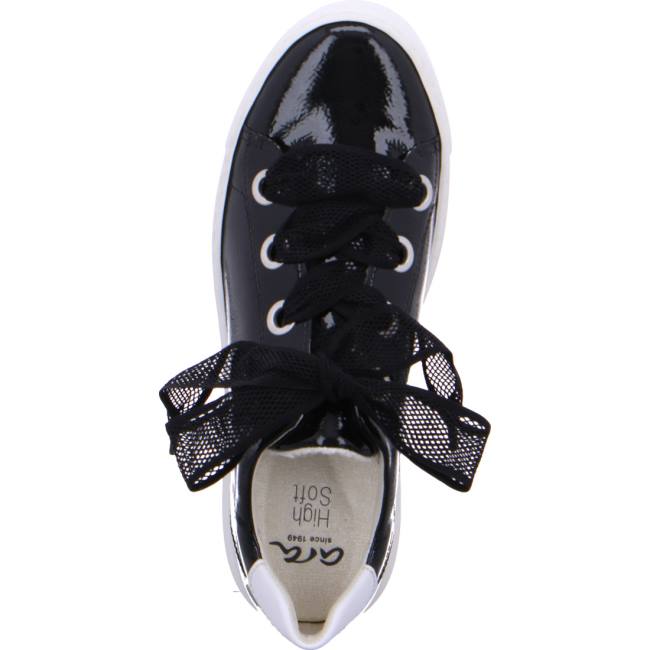 Black Ara Shoes Courtyard Women's Sneakers | ARA615MGD