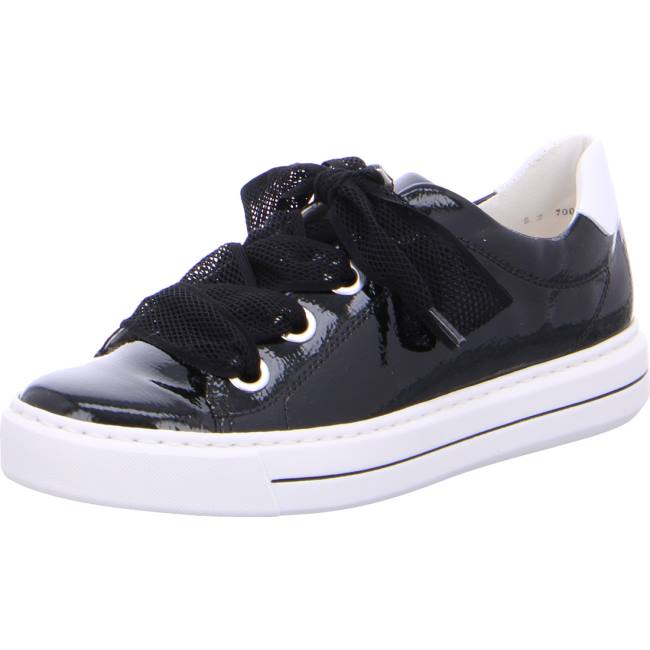 Black Ara Shoes Courtyard Women\'s Sneakers | ARA615MGD