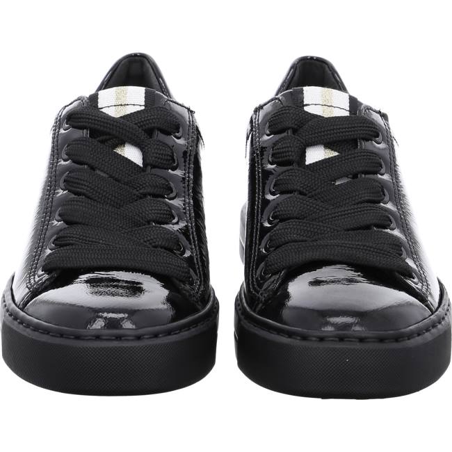 Black Ara Shoes Courtyard Women's Sneakers | ARA758CNQ