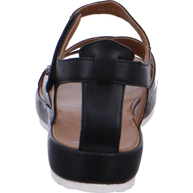 Black Ara Shoes Dubai Women's Sandals | ARA312OWG