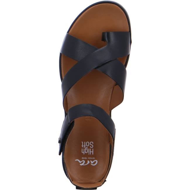 Black Ara Shoes Dubai Women's Sandals | ARA312OWG