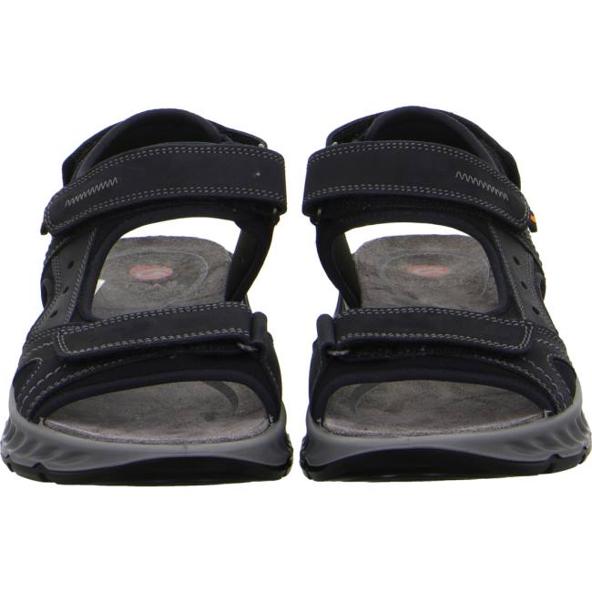 Black Ara Shoes Elias Men's Sandals | ARA134INE