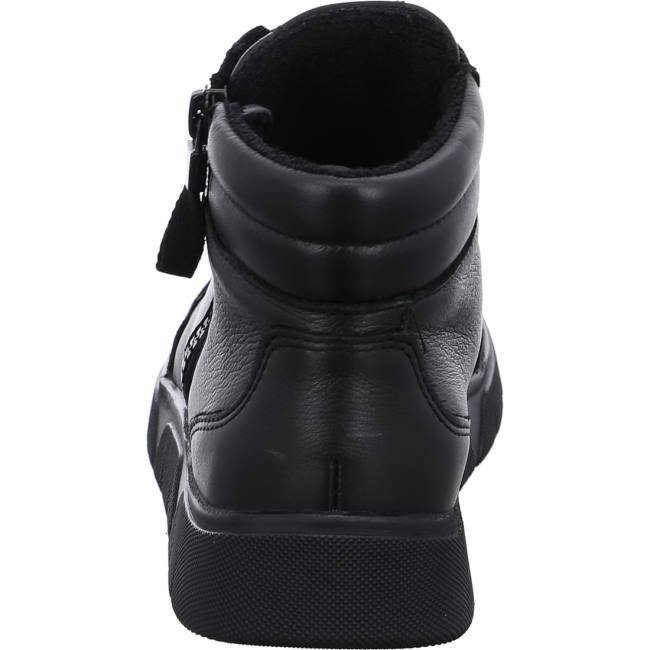 Black Ara Shoes High Top Rom-sport Women's Boots | ARA729AGE