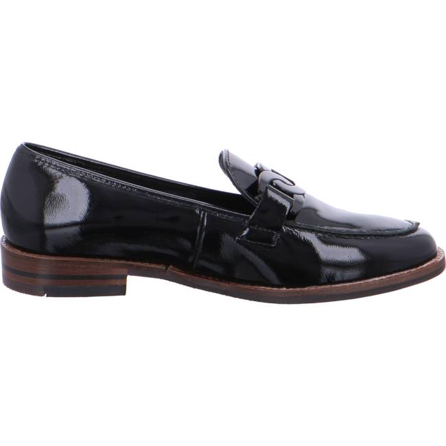 Black Ara Shoes Kent Women's Loafers | ARA204JYM