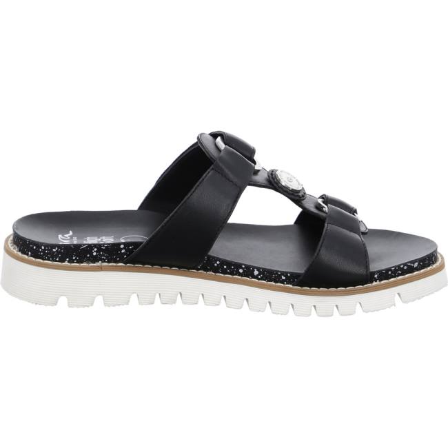 Black Ara Shoes Kent-sport Women's Mules | ARA128DPQ