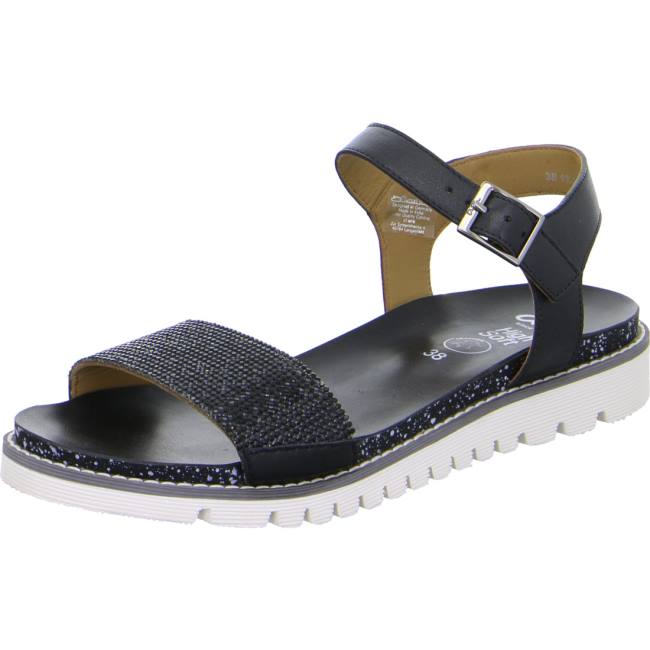 Black Ara Shoes Kent-sport Women\'s Sandals | ARA814BLF