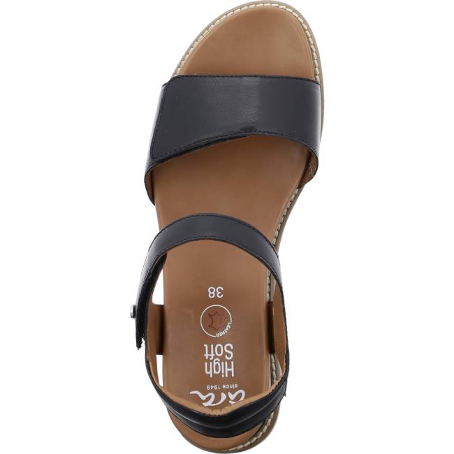 Black Ara Shoes Kos Women's Sandals | ARA604WSI