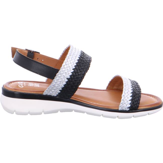 Black Ara Shoes Kreta Women's Sandals | ARA861GOH