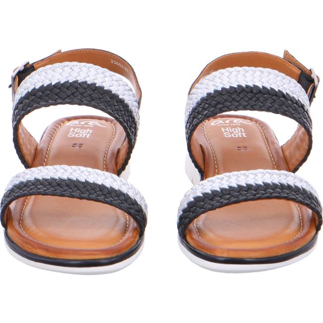 Black Ara Shoes Kreta Women's Sandals | ARA861GOH