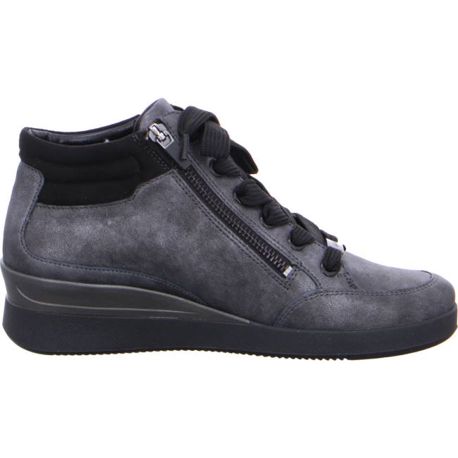 Black Ara Shoes Lace-ups Lazio Women's Boots | ARA731BGK