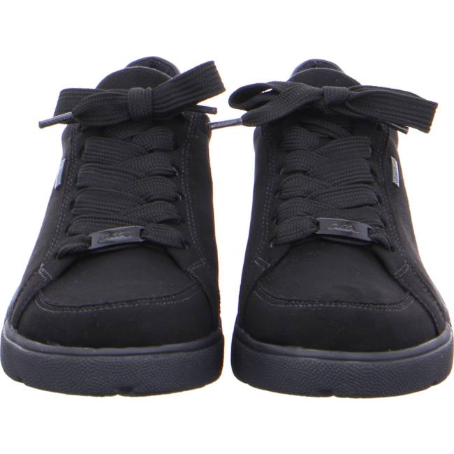 Black Ara Shoes Lace-ups Rom Women's Sneakers | ARA018NBP