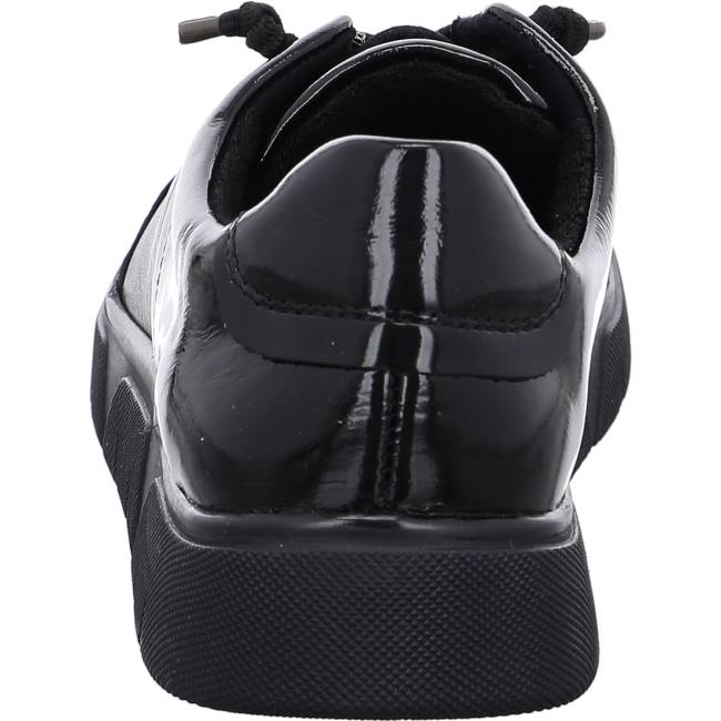 Black Ara Shoes Lace-ups Rom-sport Women's Sneakers | ARA956THP