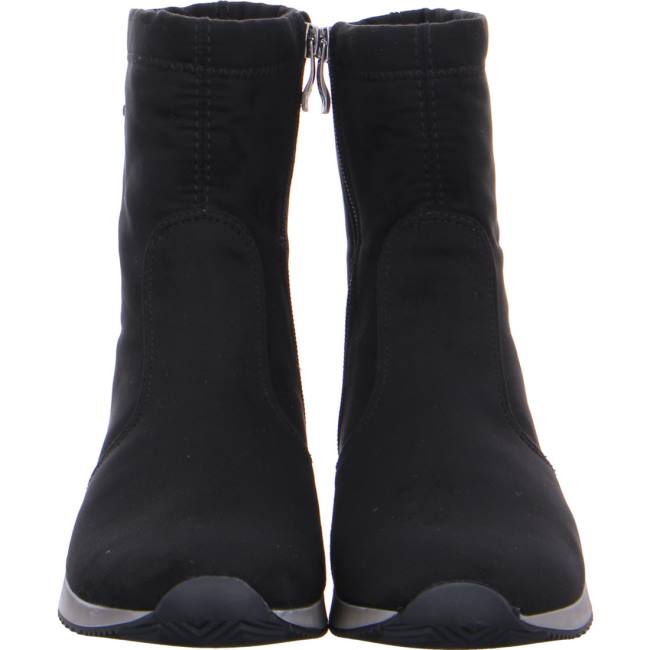 Black Ara Shoes Lissabon Women's Boots | ARA563ASL