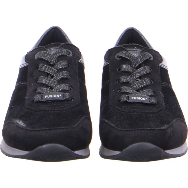 Black Ara Shoes Lissabon Women's Sneakers | ARA231NQI