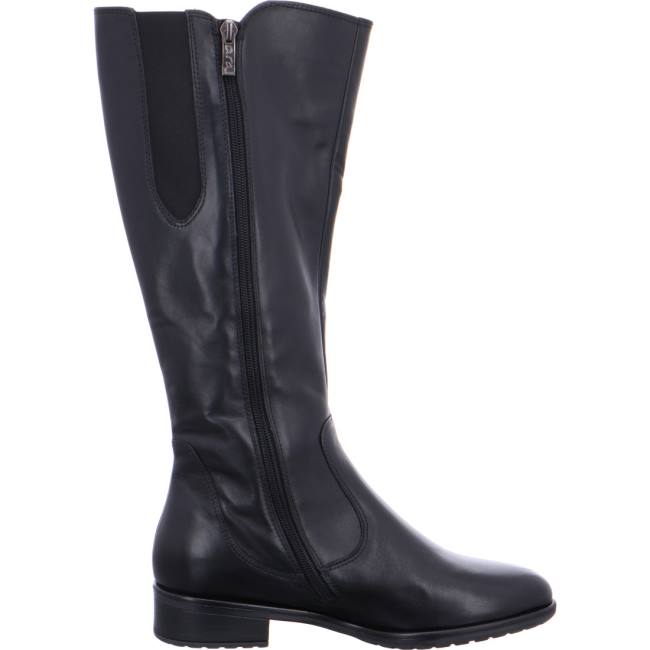 Black Ara Shoes Long Liverpool Women's Boots | ARA826ZQN