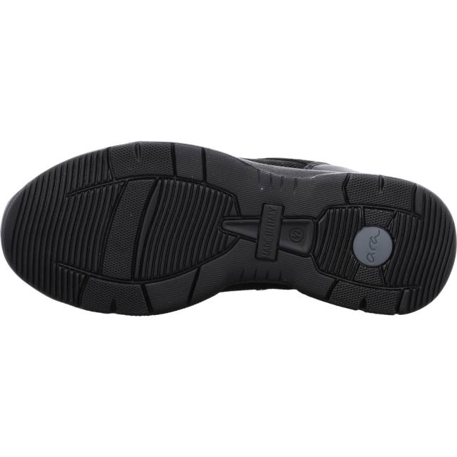 Black Ara Shoes Marco Nero Men's Sneakers | ARA175WTQ